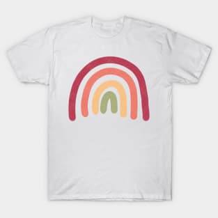 Rainbow Line Art T-Shirt